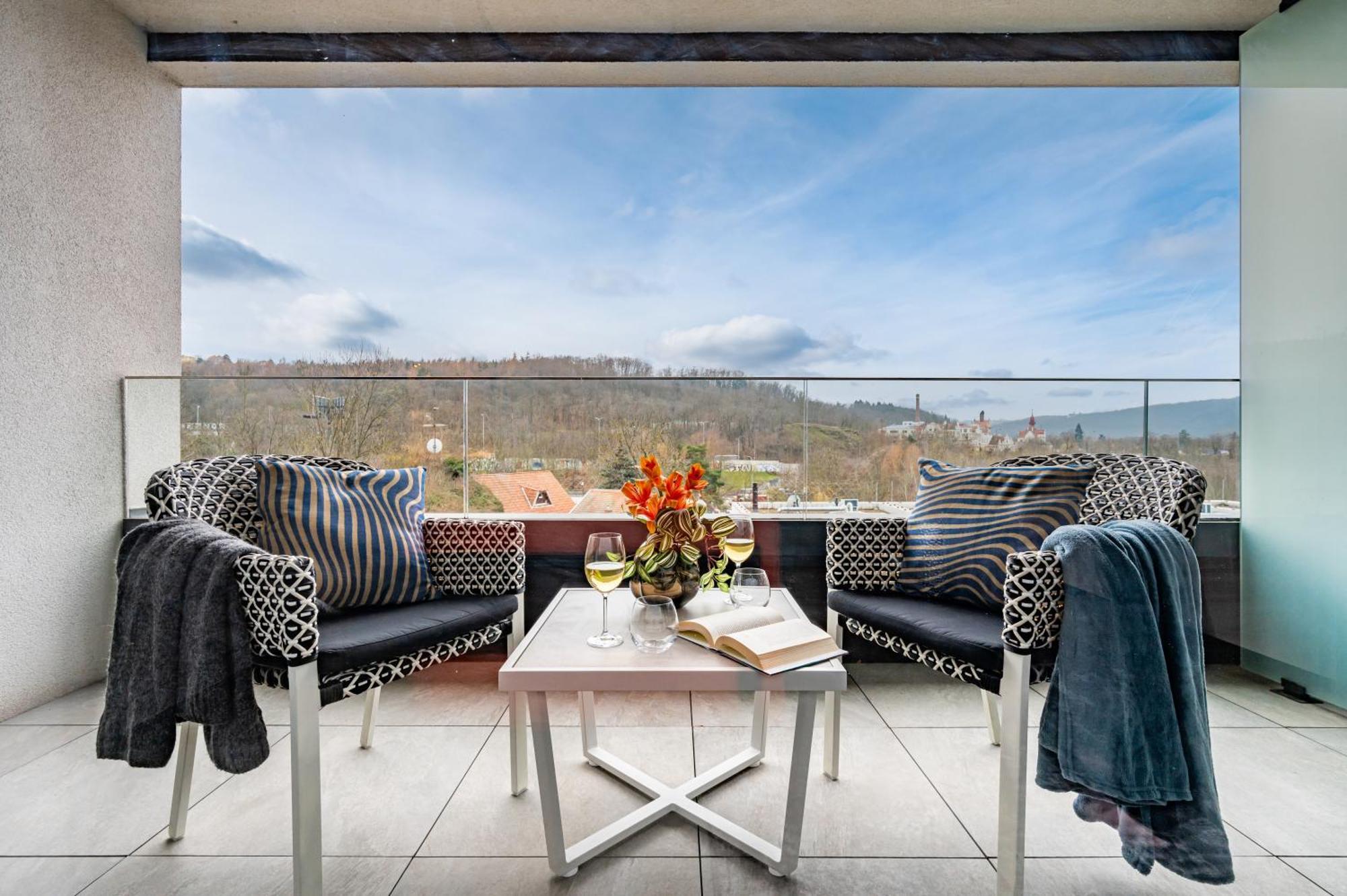 Prague Days - Studio - Terrace - Private Parking Extérieur photo
